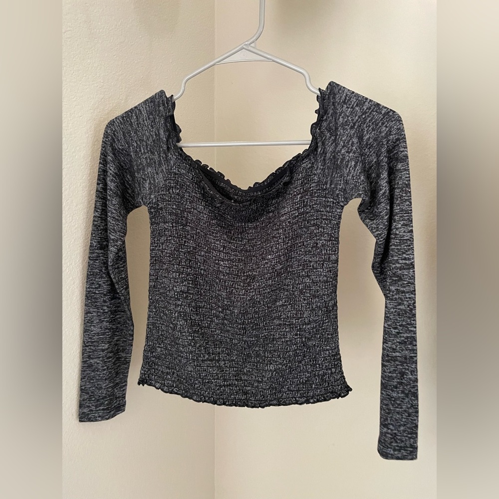 Gray Hollister long sleeve